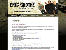 Tablet Screenshot of ericgrothegurus.com